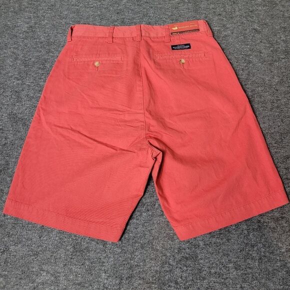 Southern Marsh Regatta Men's Golf Short Size 28 Front Flat Red Chino New - Picture 2 of 8